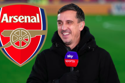 Neville said Arsenal star was “terrible” last season, now he’s totally undroppable